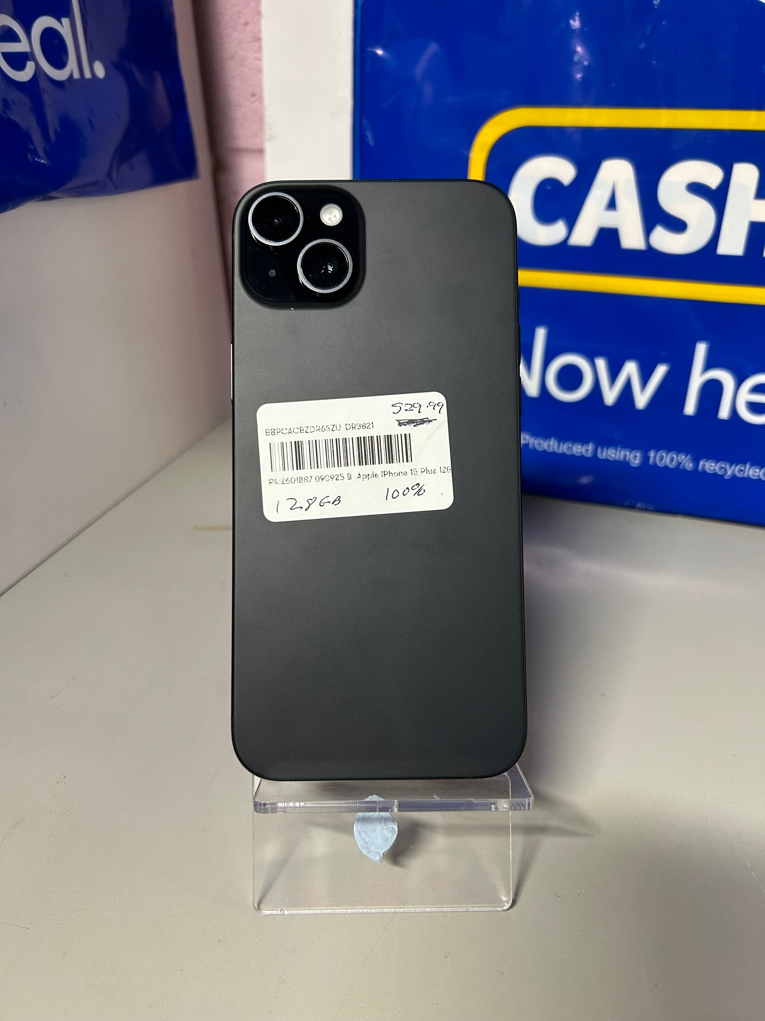 iPhone 15 Plus 128GB Black, Unlocked