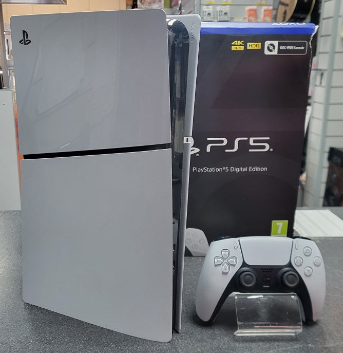 Playstation 5 Slim Digital Edition Console - 1TB - White - Boxed