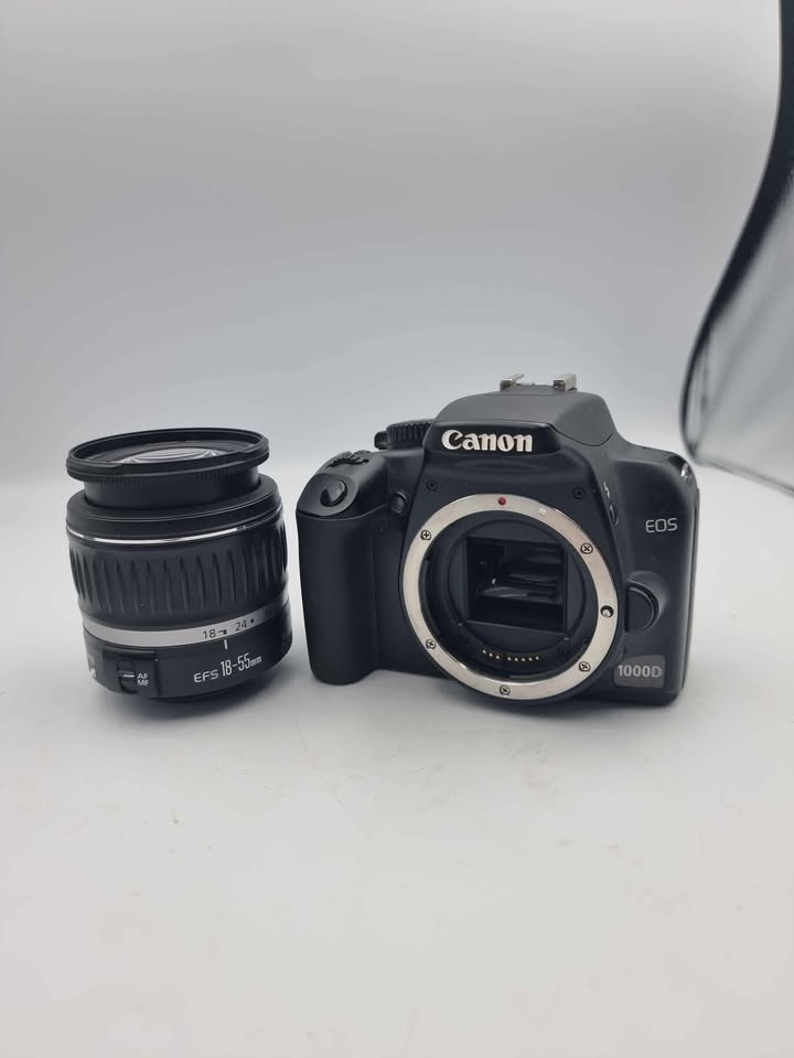 Canon EOS 1000D Digital SLR Camera Kit With EF-S II 18-55MM Lens - Unboxed
