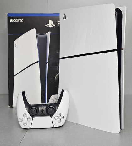 Playstation 5 Slim Digital Edition Console, 1TB, White, Boxed