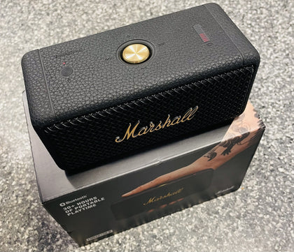 Marshall Emberton II Portable Water Resistant Bluetooth Speaker Black & Steel.