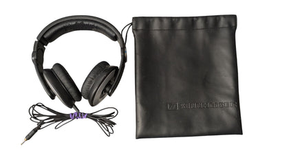 Sennheiser HD 205 Headphones - Black & Silver