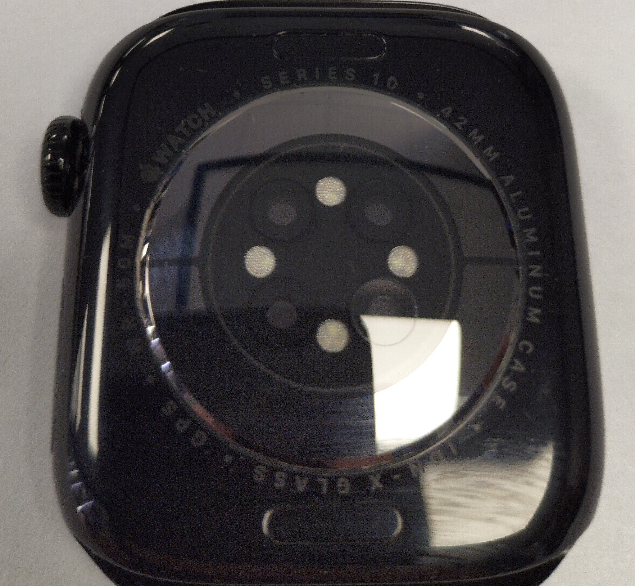 Apple Watch Series 10 - 42mm - GPS - Jet Black Aluminium Case - Black Sport Band - M/L