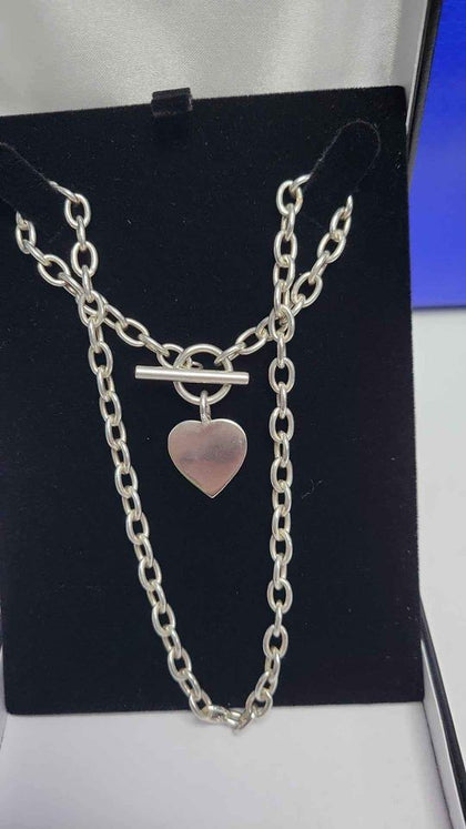 925 Sterling Silver Chain Necklace - 16