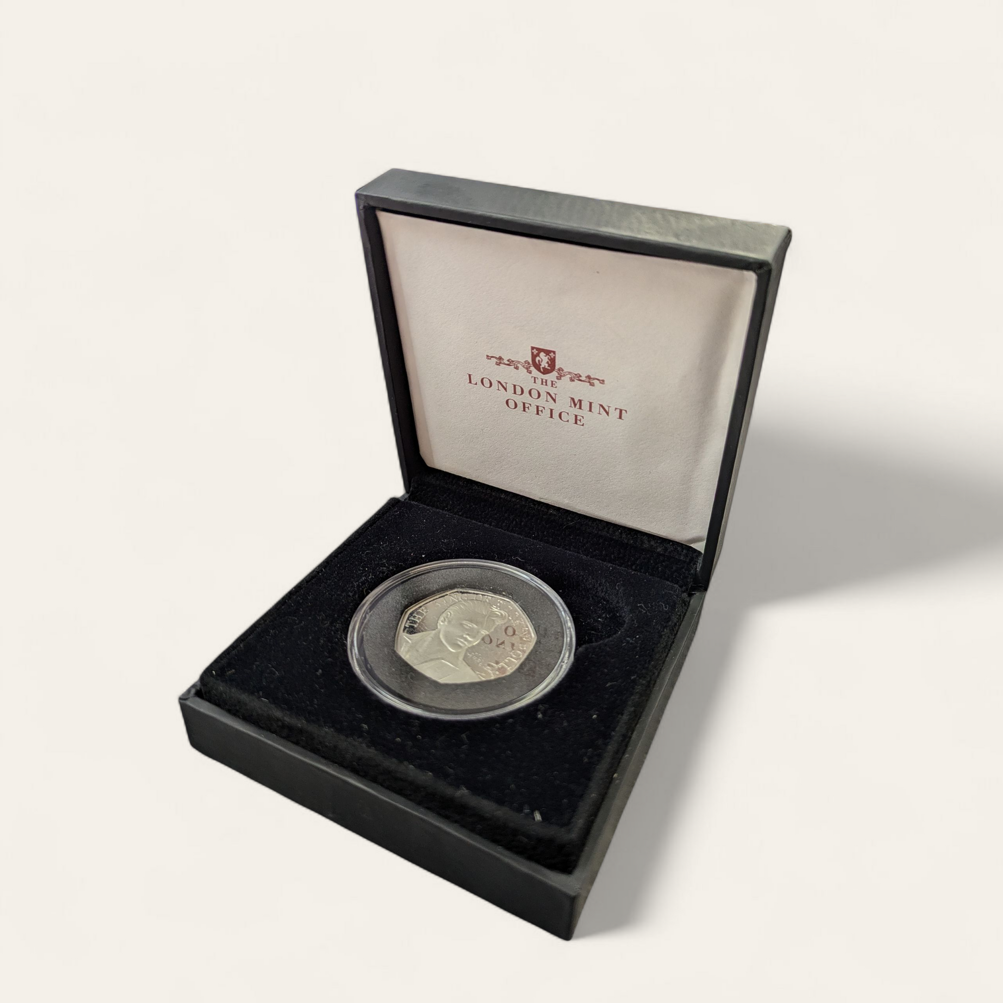 London Mint (King of Rock & Roll) King Charles III Fifty Pence Coin