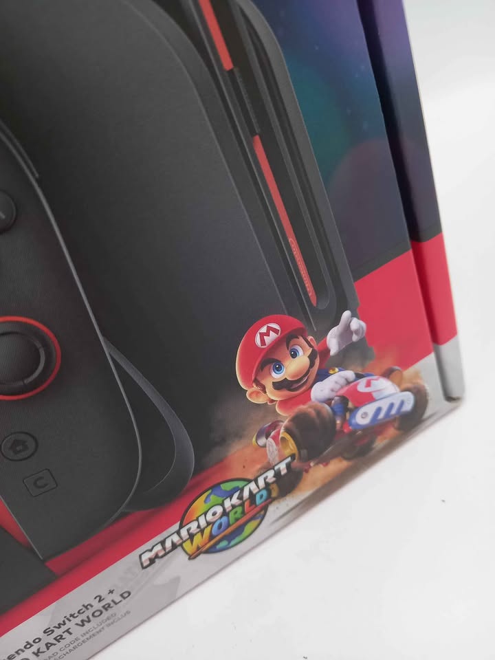 Nintendo Switch 2 256GB Black Joy Con 2 Mario Kart World Bundle *SEALED*