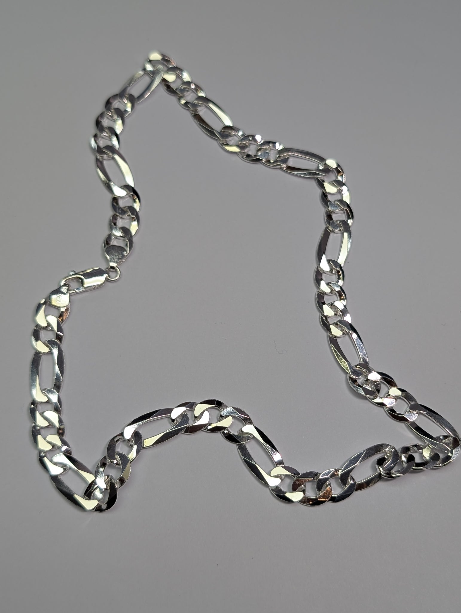 Brand New Silver 925 Figaro Chain
