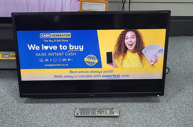 Sharp 32BC2KO 32" HD Ready Smart LED TV - No Stand