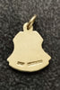9ct Yellow Gold & Enamel 1962 Vintage Deakin & Francis 'DEVON' Crest Travel Charm
