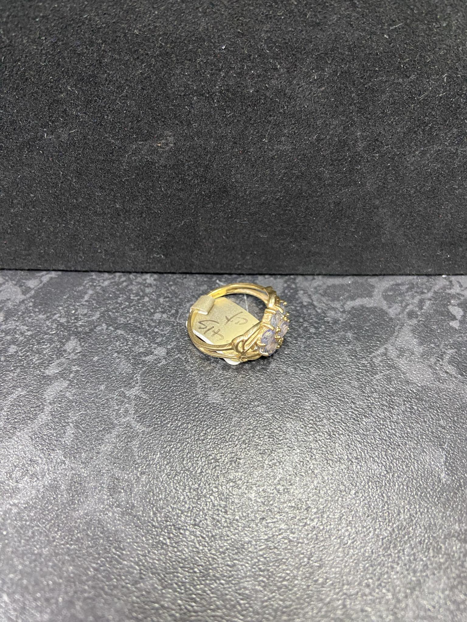 9ct Gold Ring (Size O), 2.41g