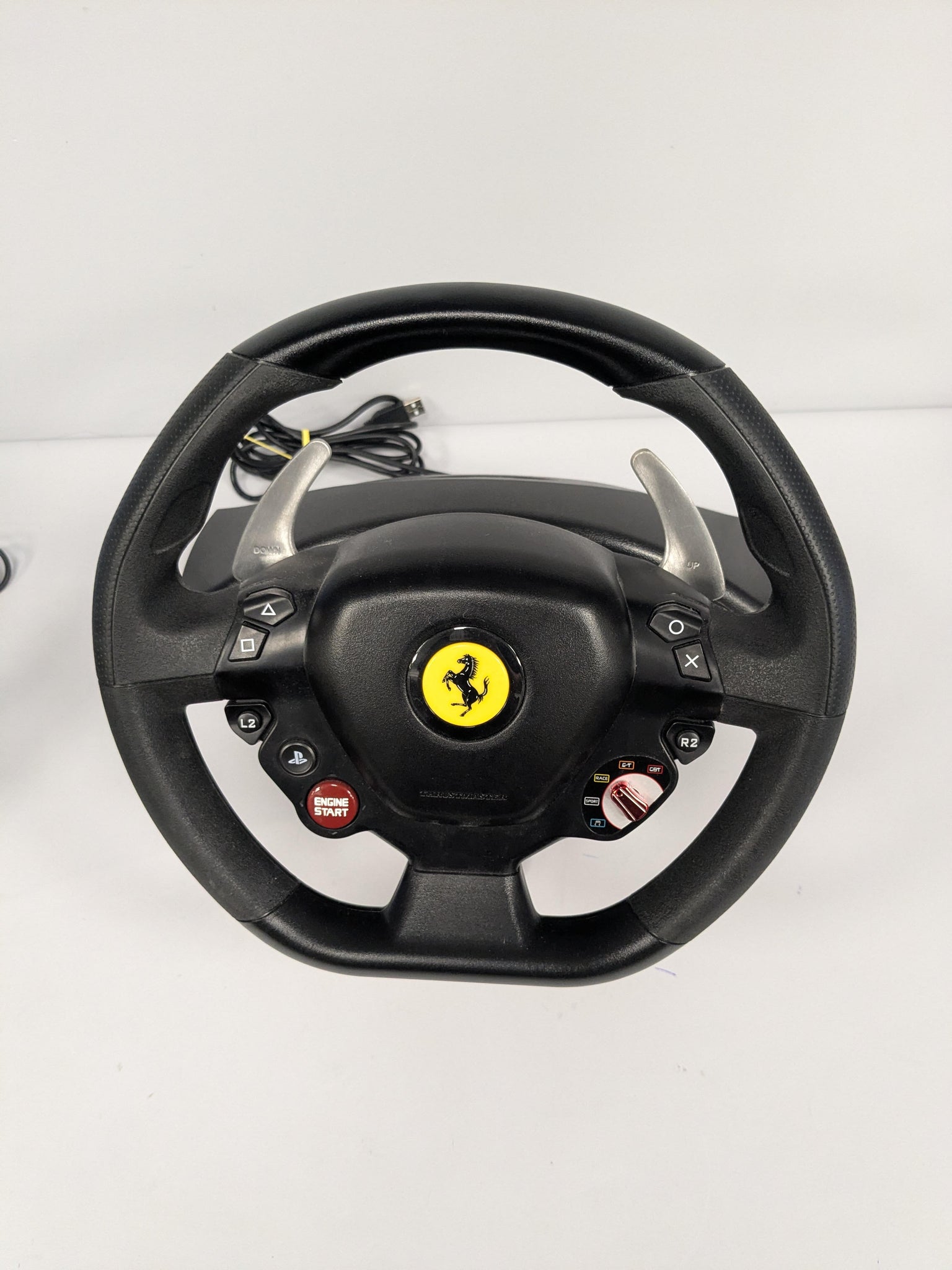 Thrustmaster T80 Ferrari 488 GTB Edition Wheel Compatible with PC / PS3 / PS4 / PS5