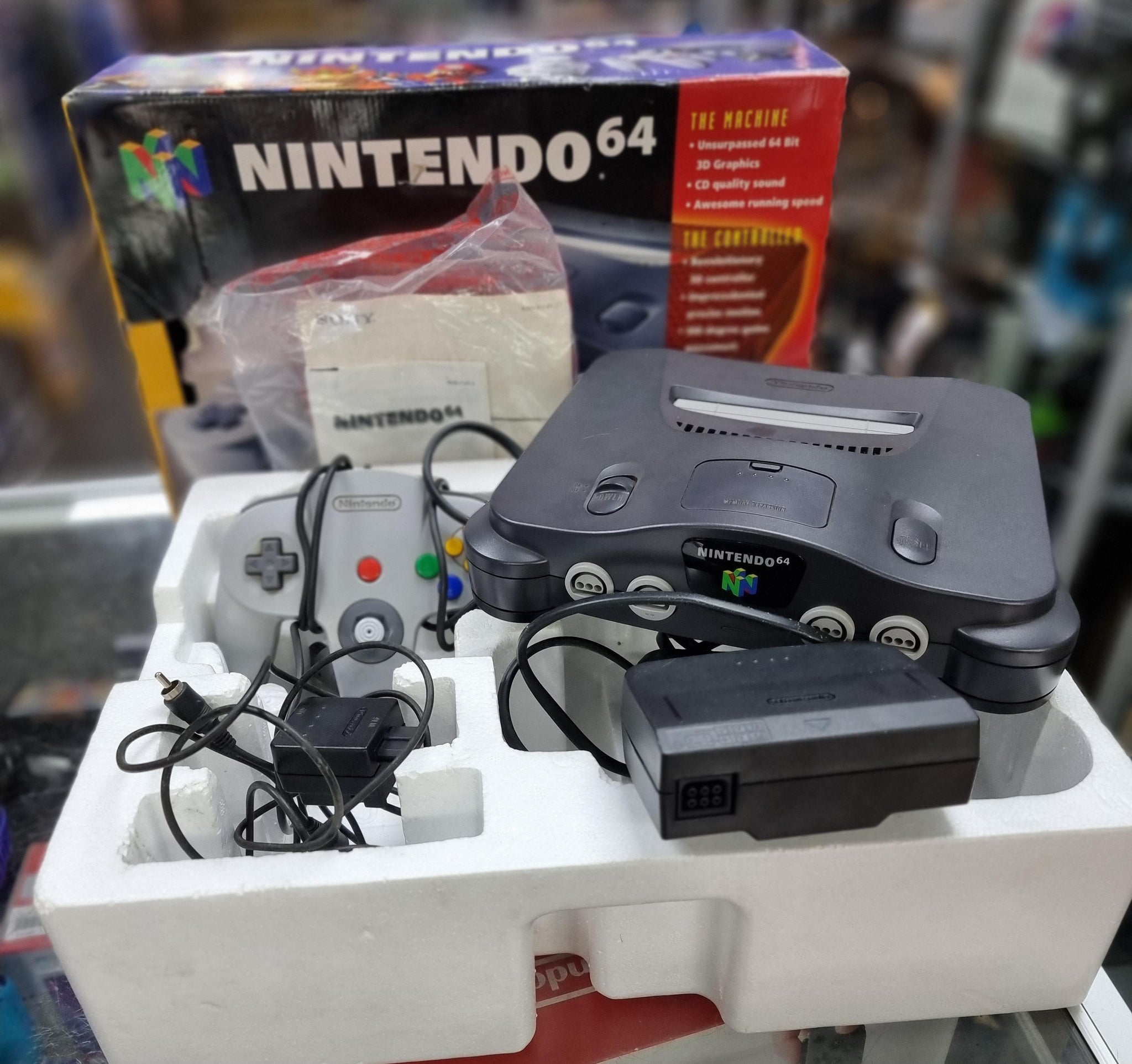Nintendo 64 - Complete Boxed System -
