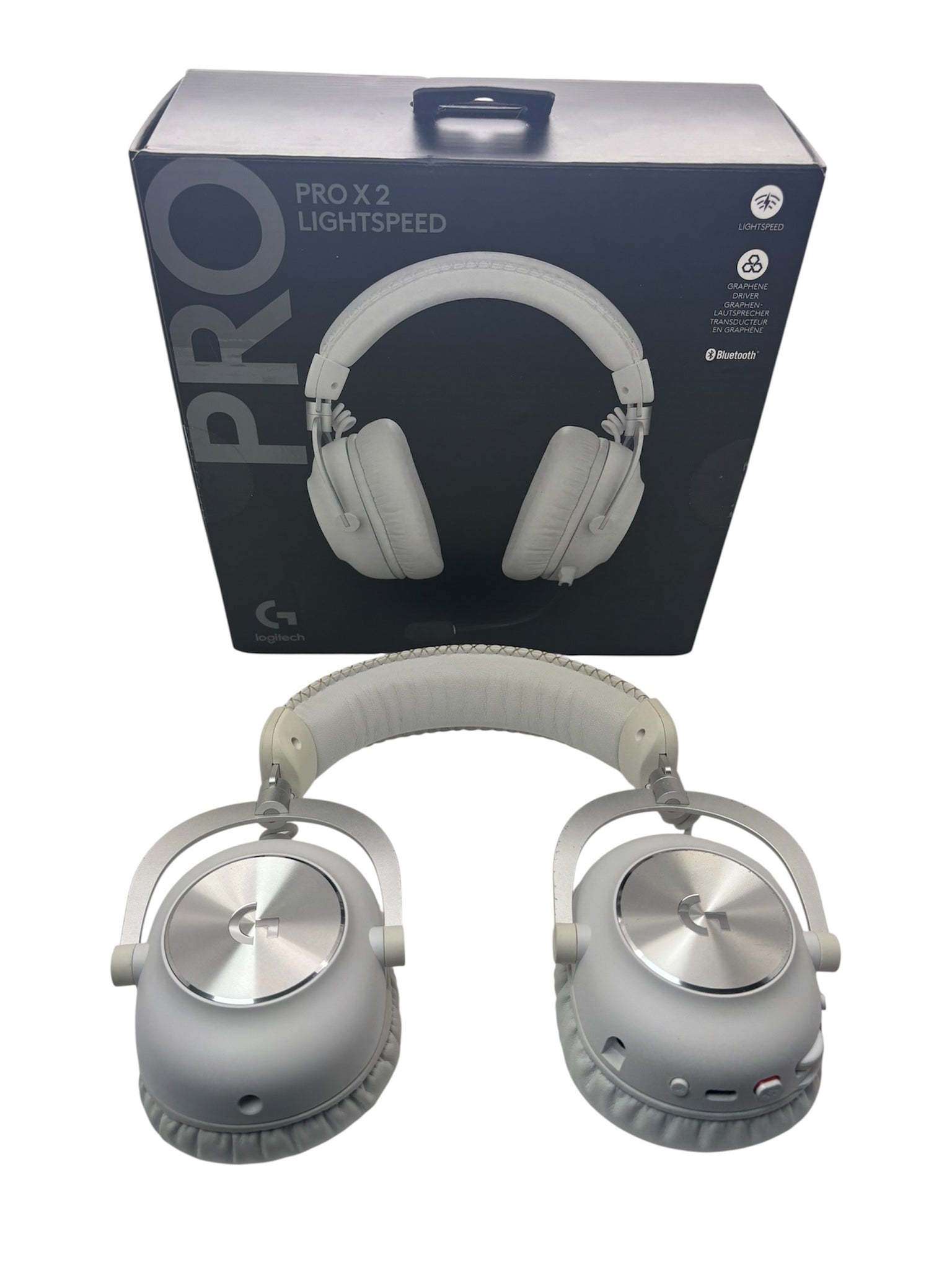 Logitech Pro x 2 Lightspeed Wireless Gaming Headset - White