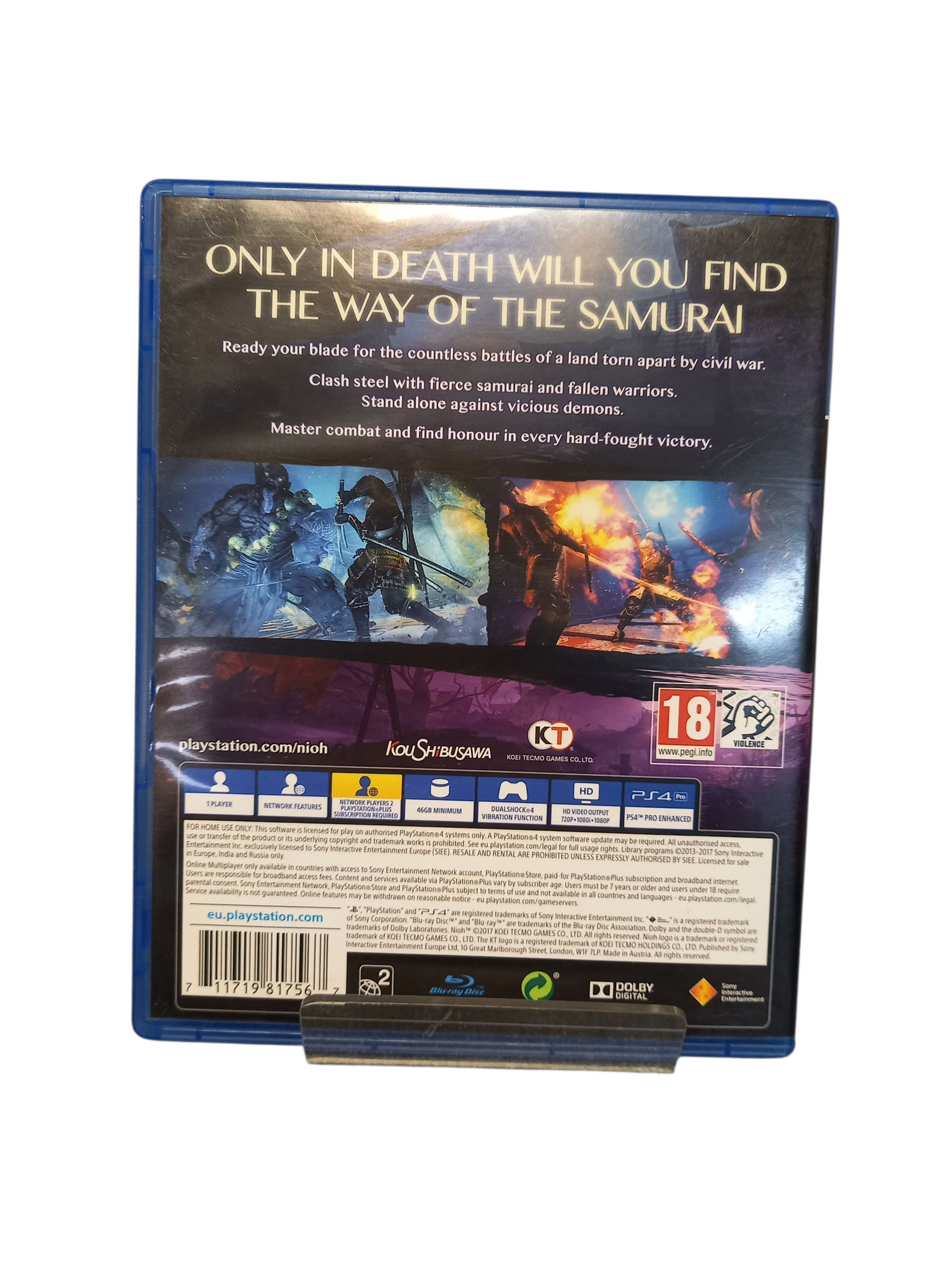 Nioh /PS4 (Original Box)