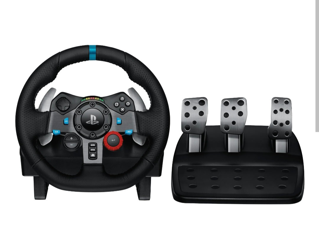 Logitech G29 driving force wheel and pedals ps5,ps4,ps3