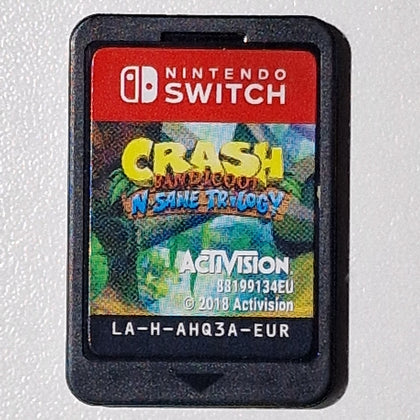 Crash Bandicoot N Sane Trilogy - Nintendo Switch - CARTRIDGE ONLY - Great Yarmouth