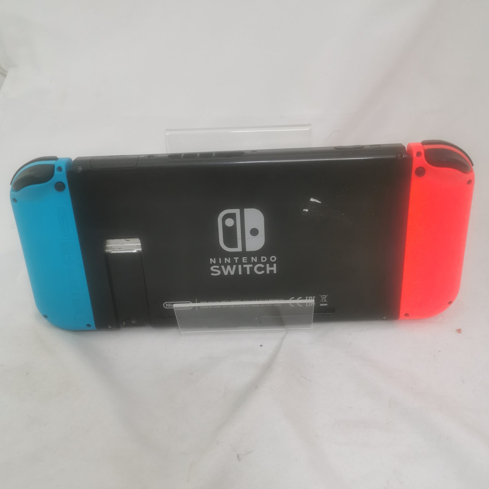 Switch Console, 32GB HAC-001-01 + Neon Red/Blue Joy-Con, Unboxed no dock & no back stand charger included