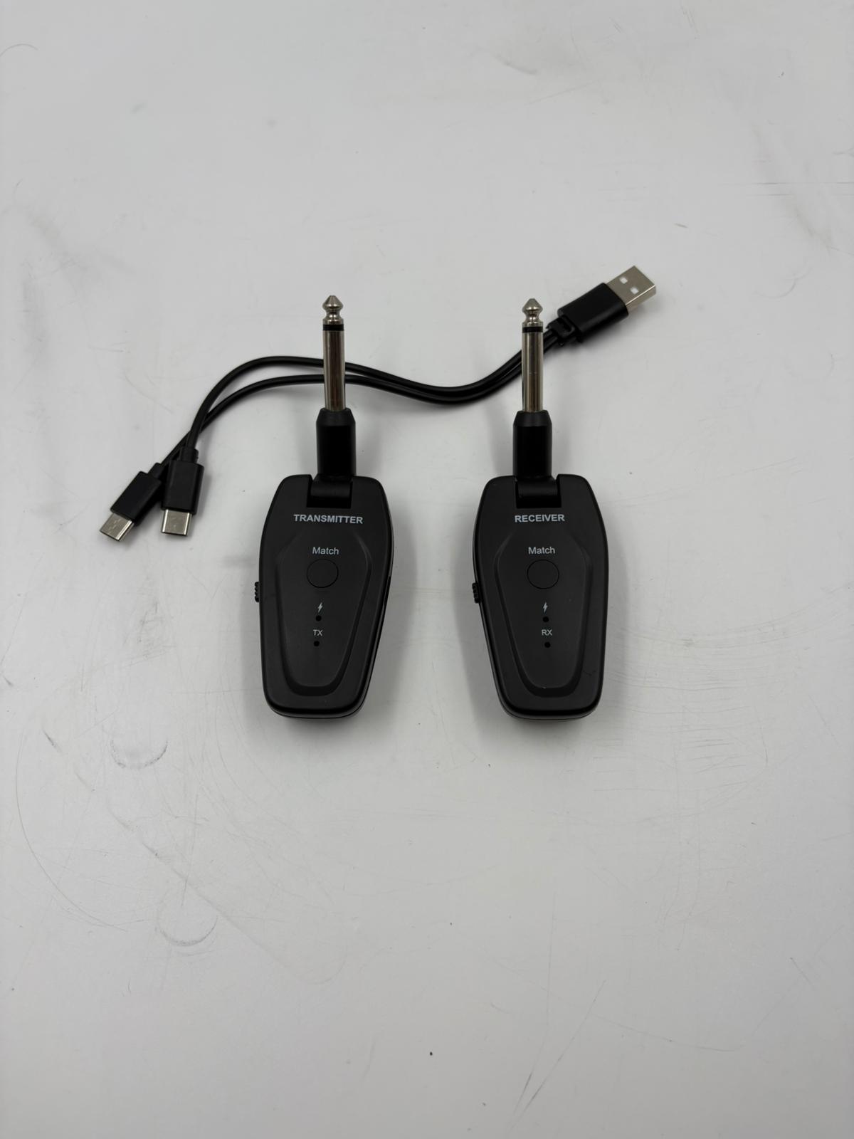 Guitar Wireless Receiver Transmitter Set Wireless Guitar System Rechargeable Wireless System