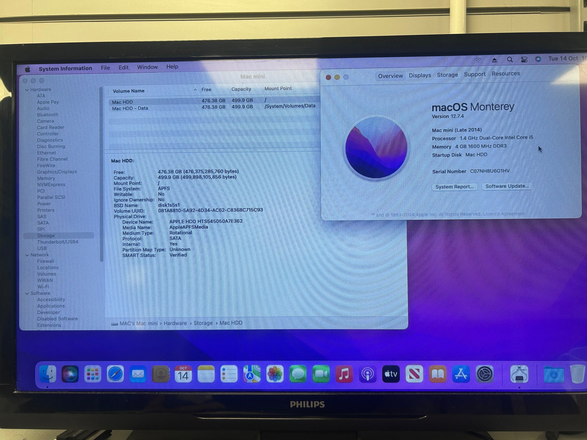 Apple Mac Mini Late 2014