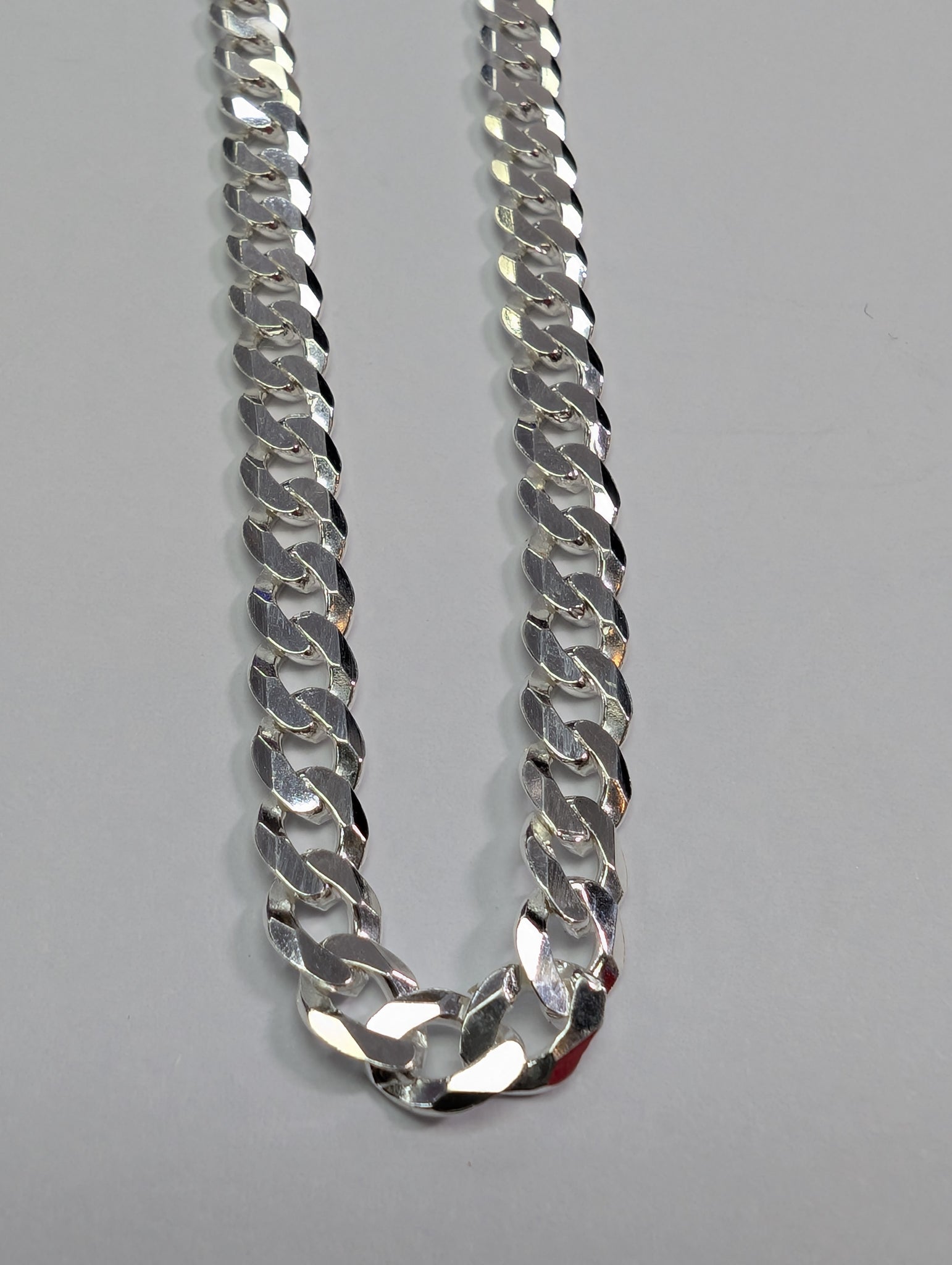 Brand New Silver 925 Curb Chain