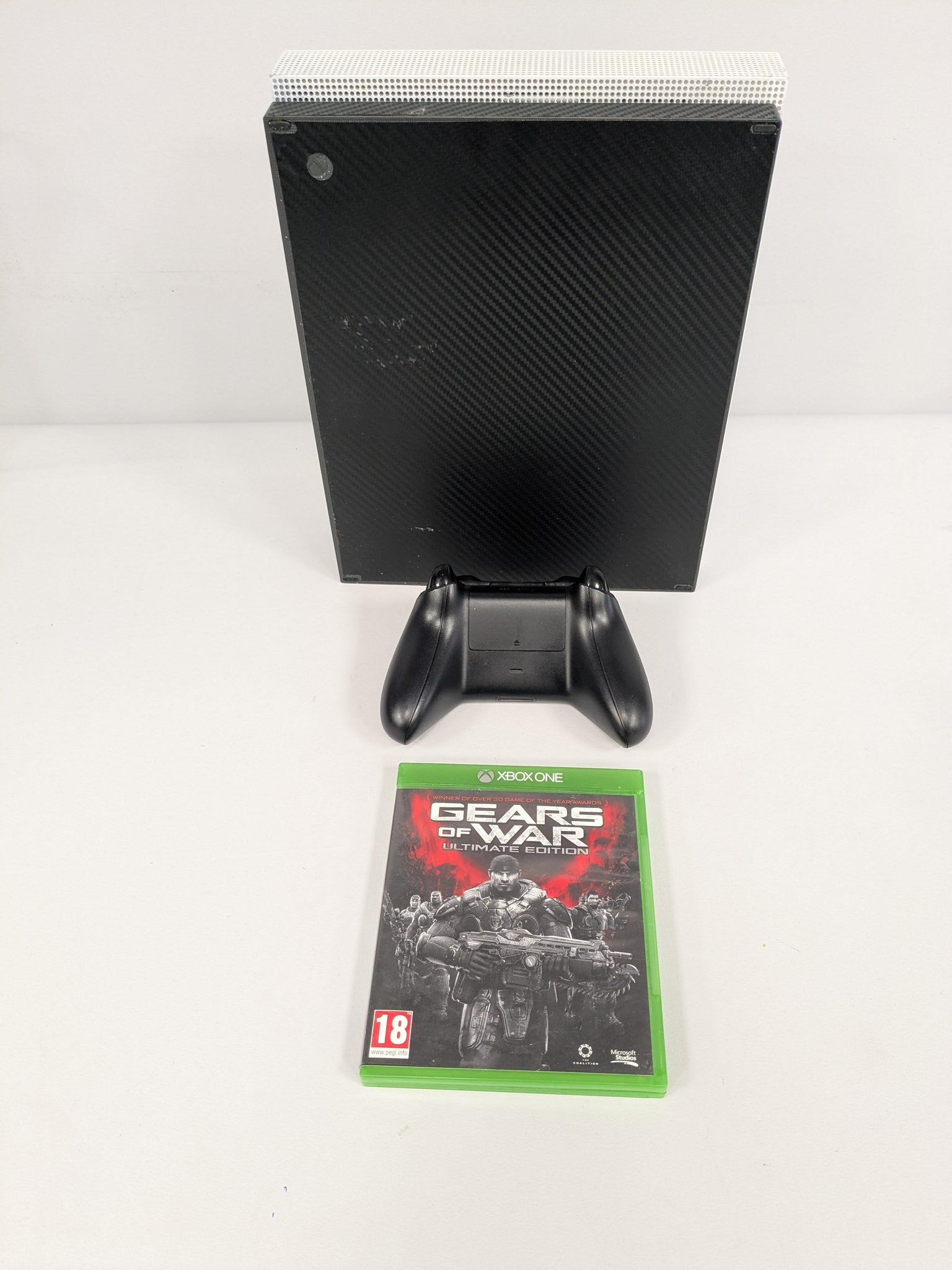Xbox One X Console, 1TB, Gears 5 Ed. White/Grey