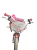 Sparkle 'n' Glitz child's bike with basket (PINK)