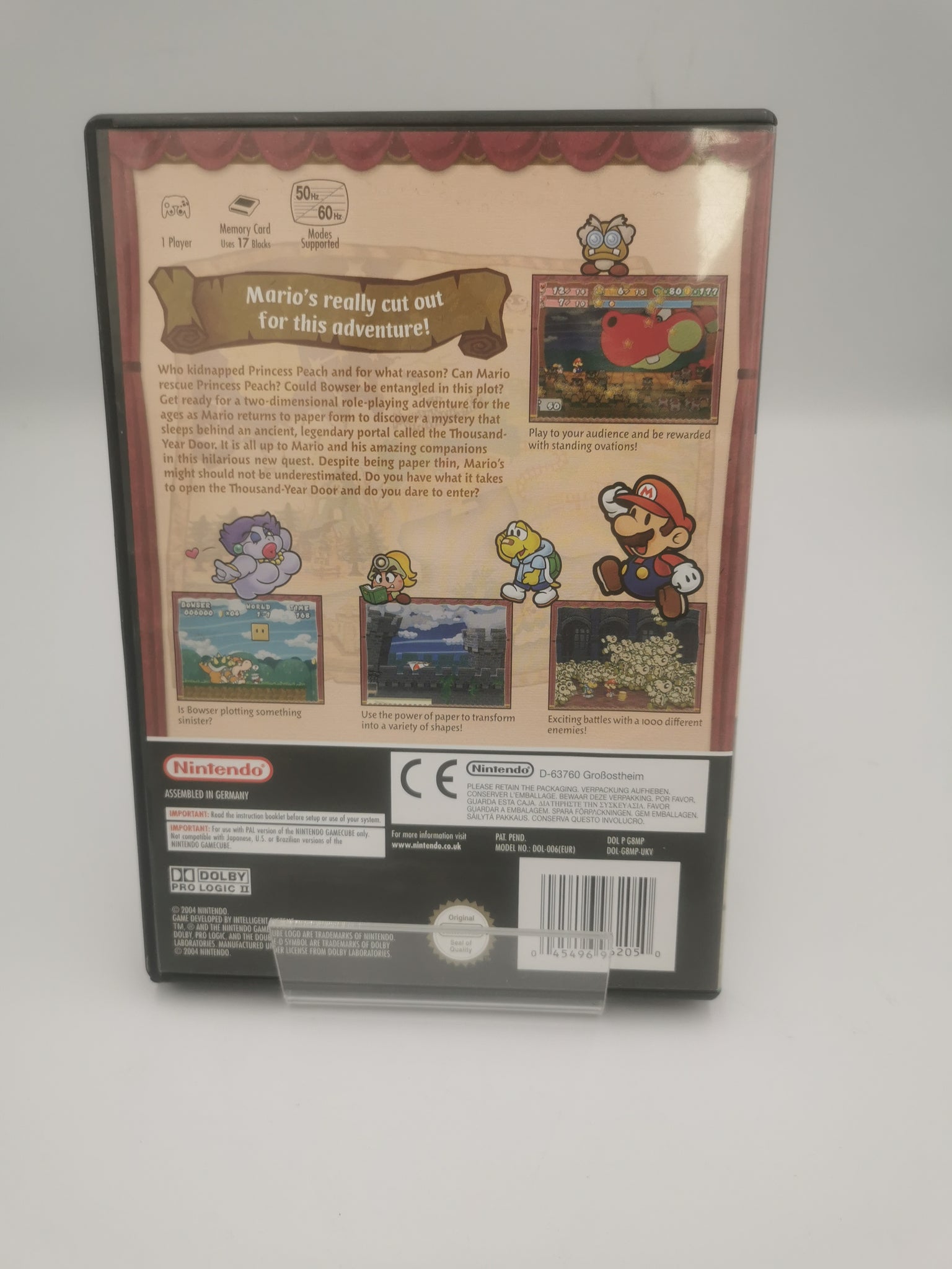 Paper Mario: The Thousand Year Door, + Manual, Boxed