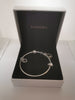 Pandora Bracelet with 4 charms , 17.42G Hallmarked 925 ALE