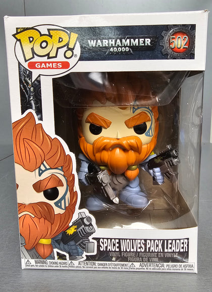 POP! Vinyl: Warhammer 40000 – Space Wolves Pack Leader *502 **Collection Only**