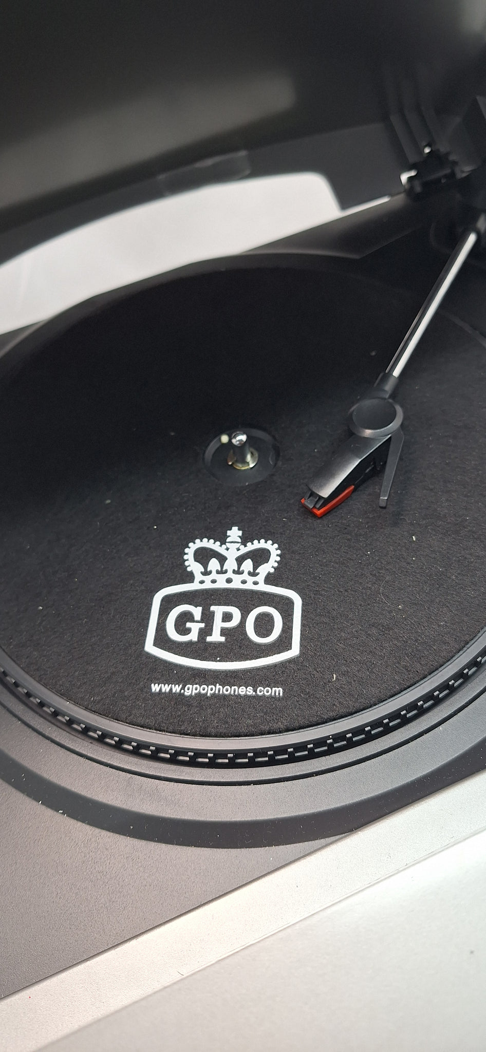 GPO record/cd player with mp3, USB and SD memory card slot. Unboxed