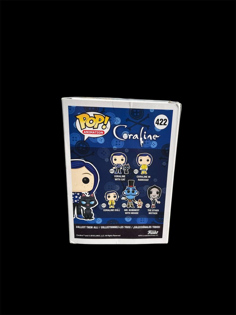 Funko 422 Pop! Coraline with Cat! ** Collection Only - Wythenshawe **
