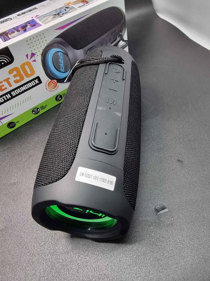 Ibiza Bullet30 LED 30Watt Bluetooth Speaker Soundbox **BRAND NEW**
