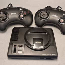 SEGA Mega Drive Mini w/ 2x Controllers, Boxed