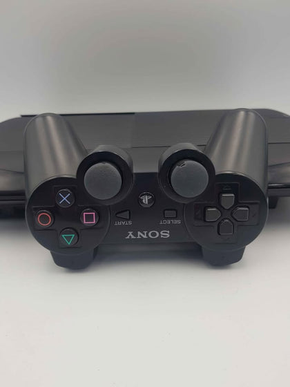 PLAYSTATION 3 slim 12GB black Unboxed with Dual Sense Controller & power Cable + HDMI cable