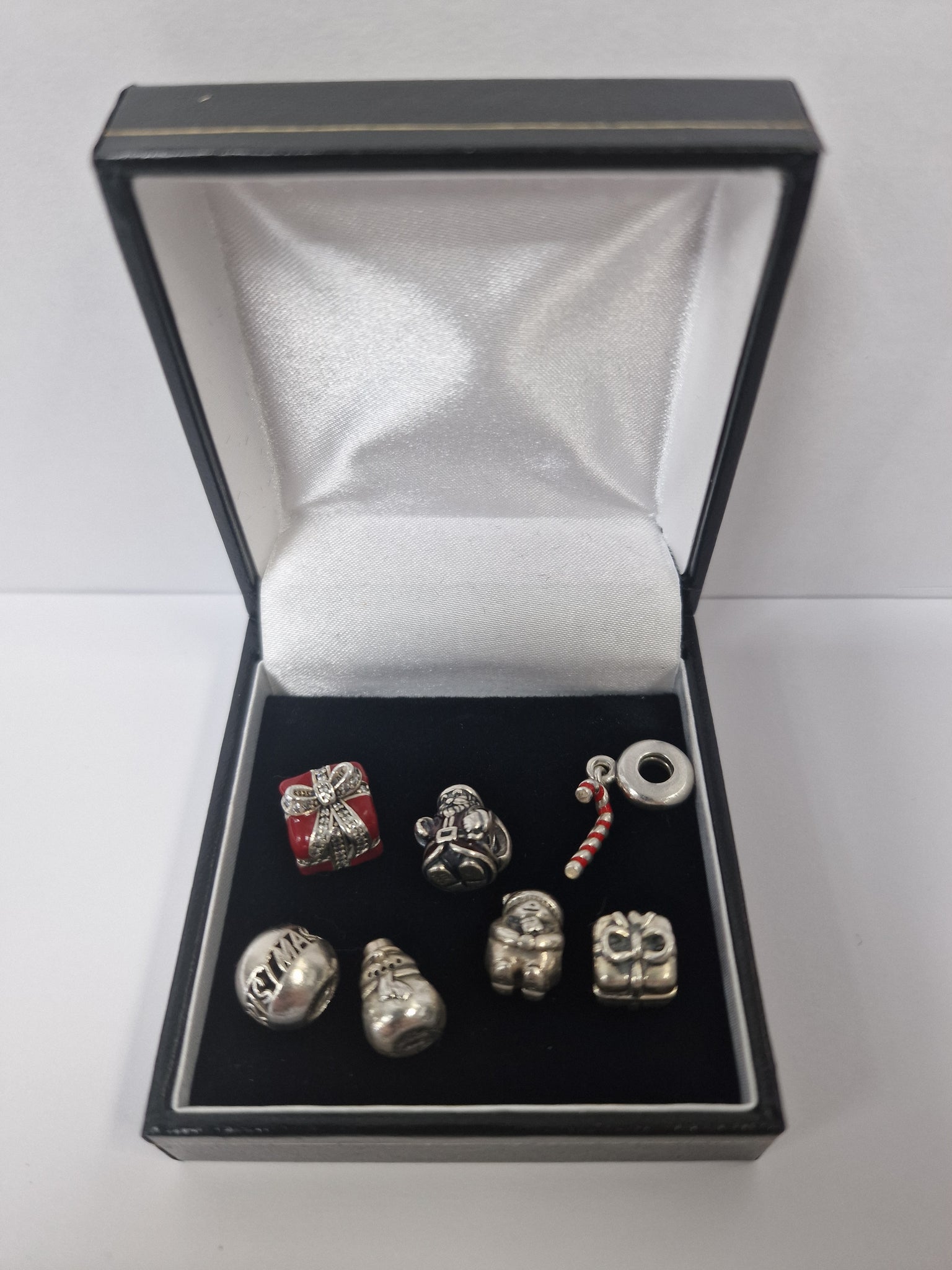 Silver 925 Christmas 7 Charm Bundle ALE