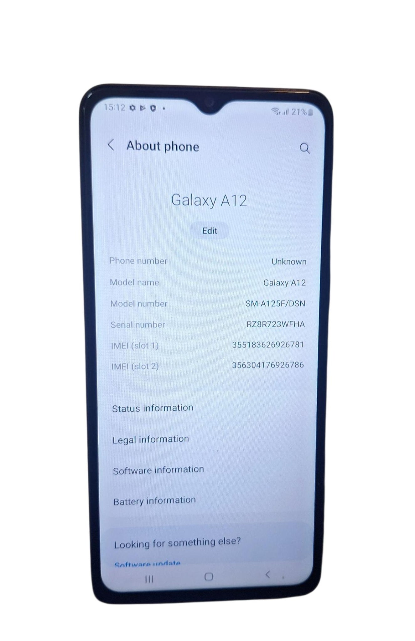 Galaxy A12 64GB - Black - Unlocked