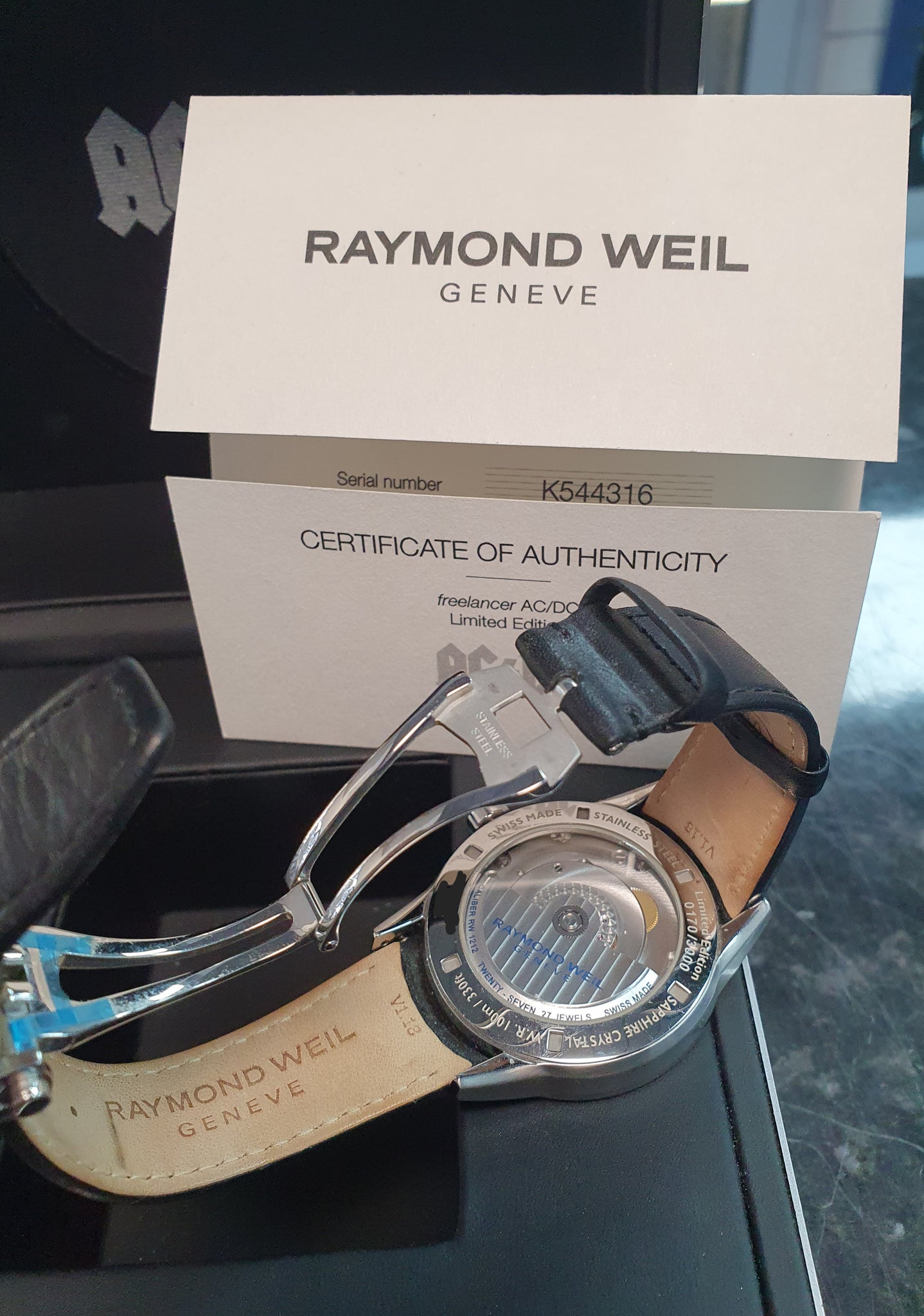 Raymond Weil AC/DC Limited Edition Automatic Watch - Freelancer