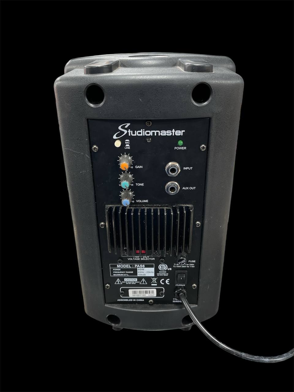 studiomaster pas6 speaker   ** Collection Only - Wythenshawe **