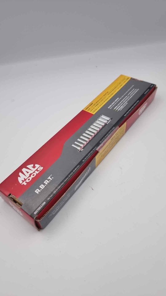 Mac Tools SMMD126RBRT 12pc 1/4dr Deep Metric RBRT Socket Set 5mm-15mm **BRAND NEW**