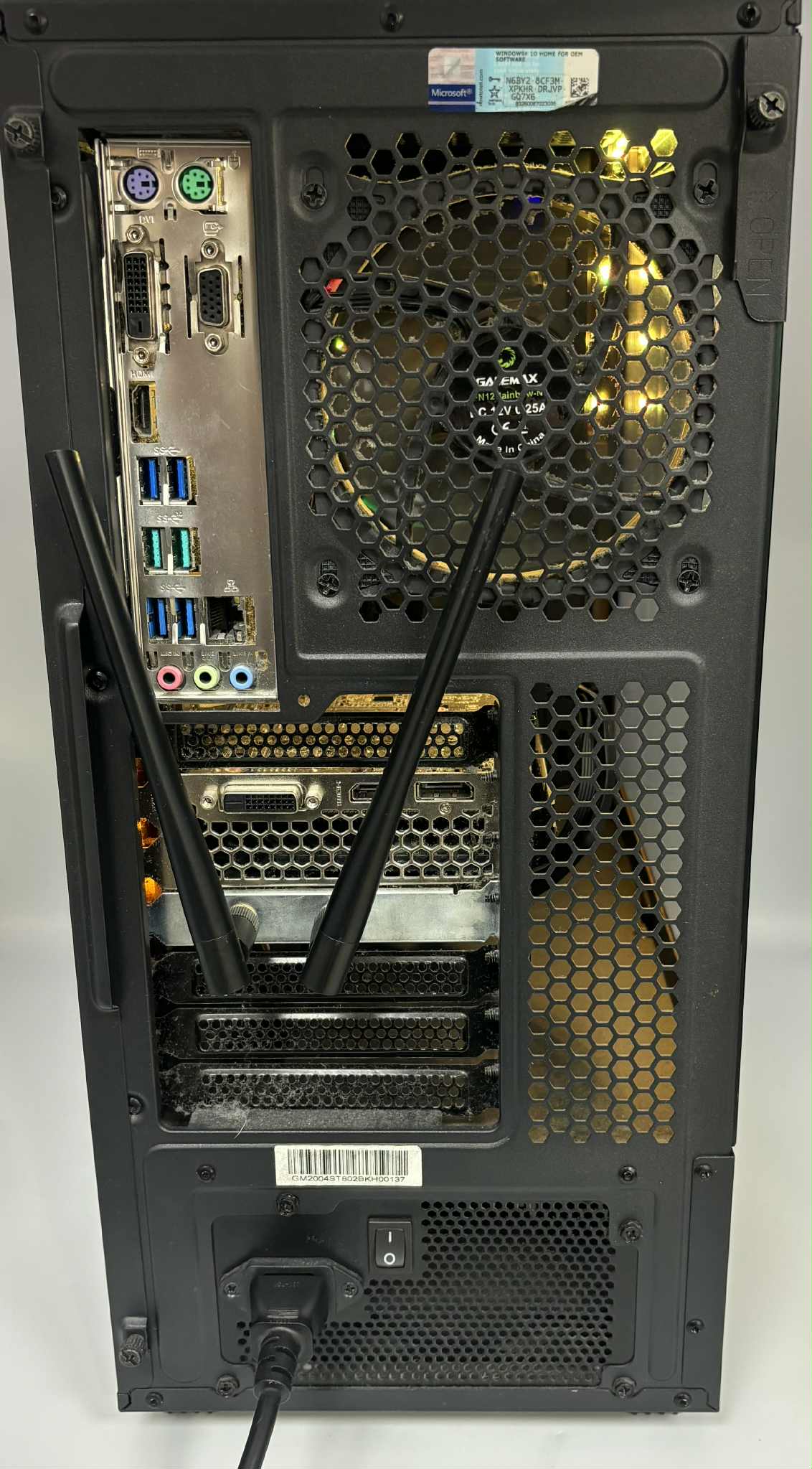 **collection only** CUSTOM/RYZEN 5 3600XT/16GB RAM/1TB SSD/W10/GEFORCE RTX 2060
