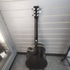 Hudson HF-1 Folk Acoustic Guitar Natural CW EQ