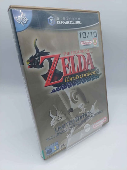 Nintendo Gamecube, Legend Of Zelda Windwaker, With Ocarina Of Time Disc And Manual