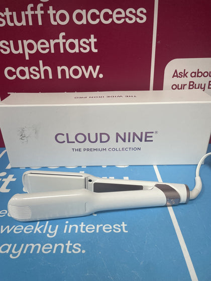 CLOUD NINE THE PREMIUM COLLECTION THEWIDE IRON PRO  WHITE **BOXED**