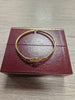 9CT Gold Bracelet w/ Red Gem