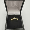 18ct Diamond Gold Ring Hallmarked 2.4g Size P **Hallmarked & Tested**