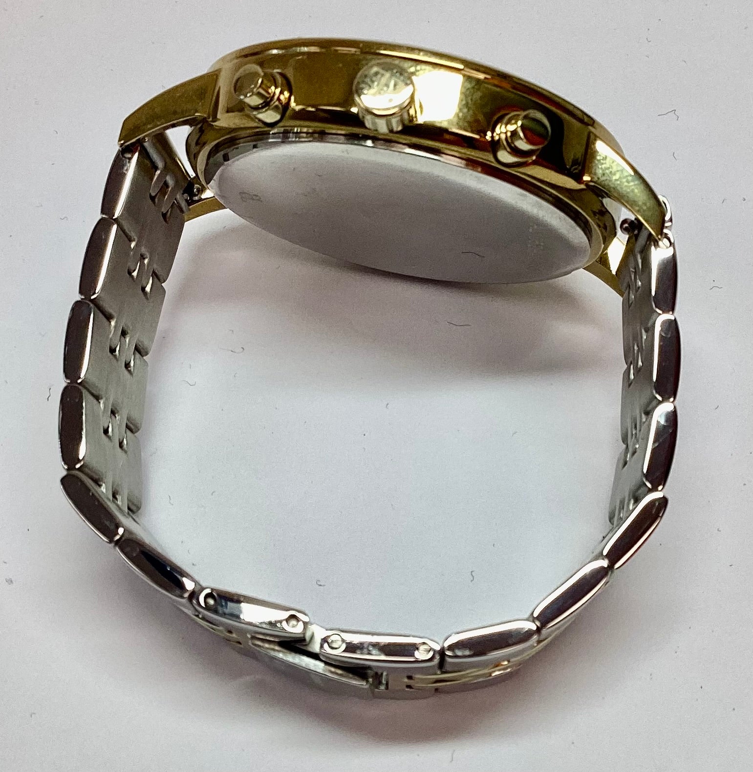 Gold Pearl Link Nueva 40 Watch - Abbott Lyon