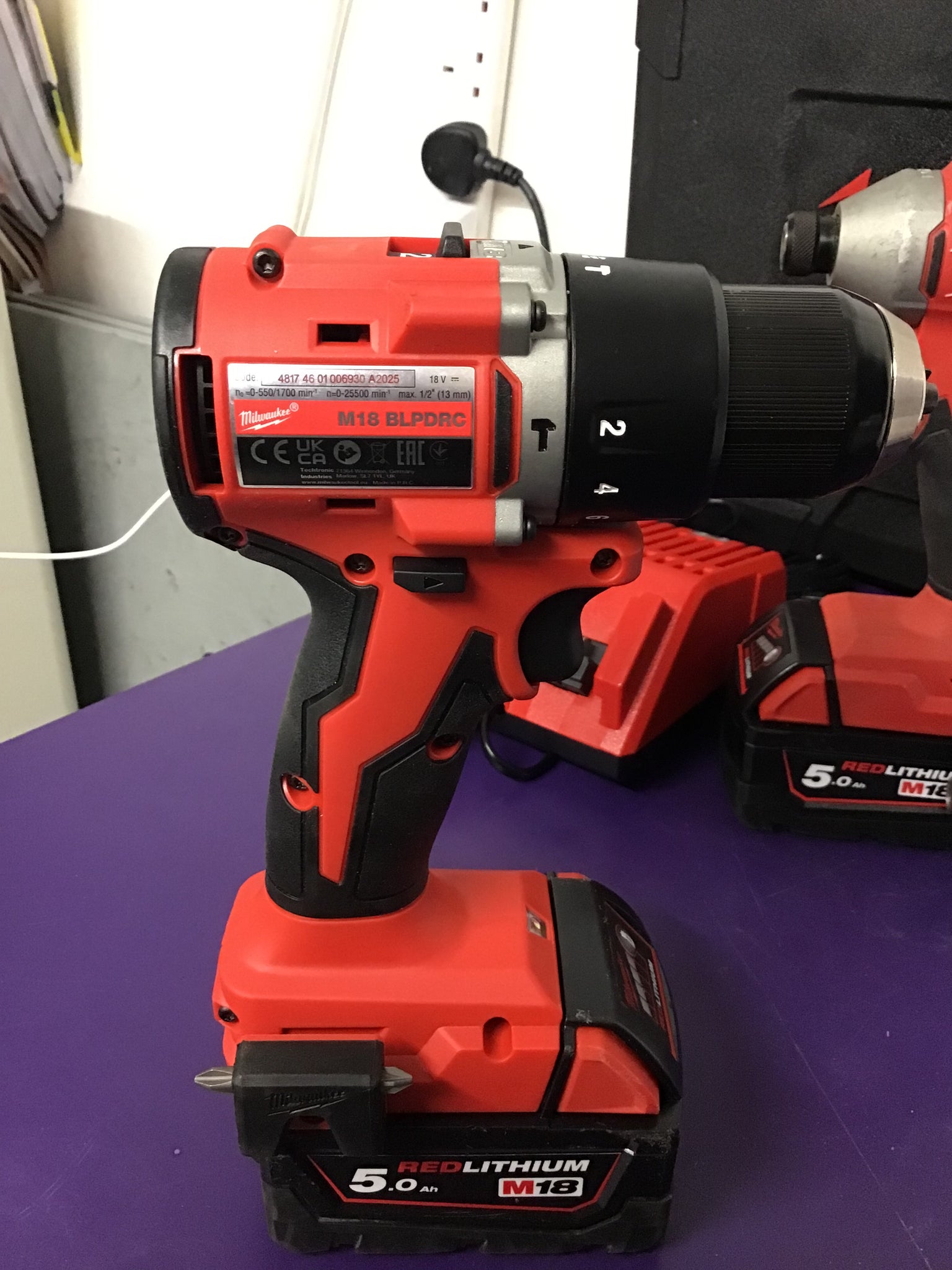 Milwaukee Drill & Impact Driver Set