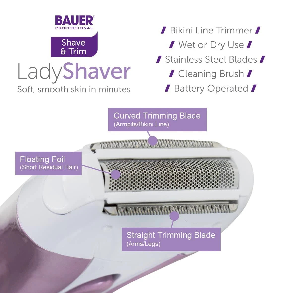 Bauer Soft & Smooth Lady Shaver