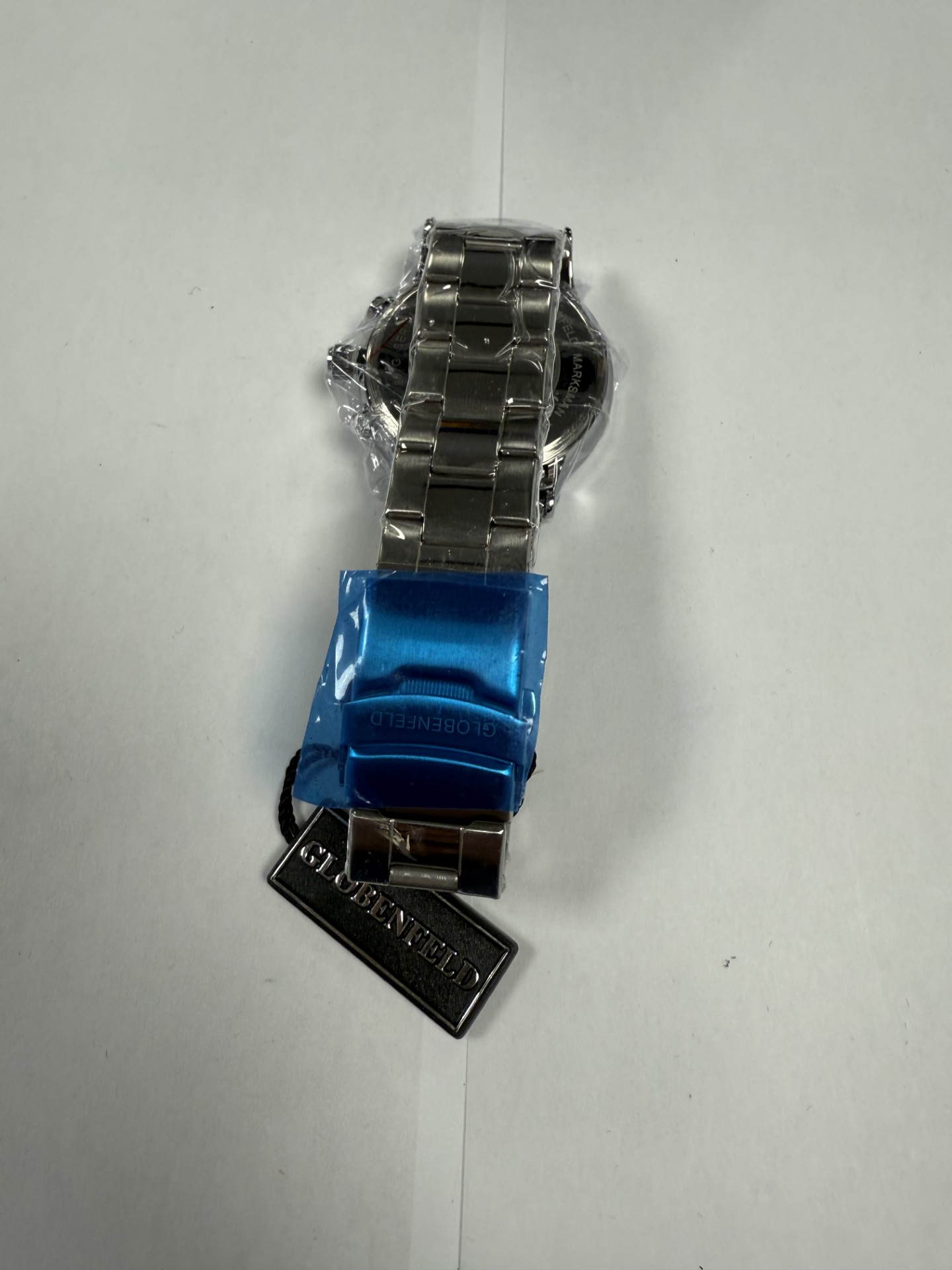 Globenfeld Limited Edition Marksman Silver Blue Hand Assembled Brand