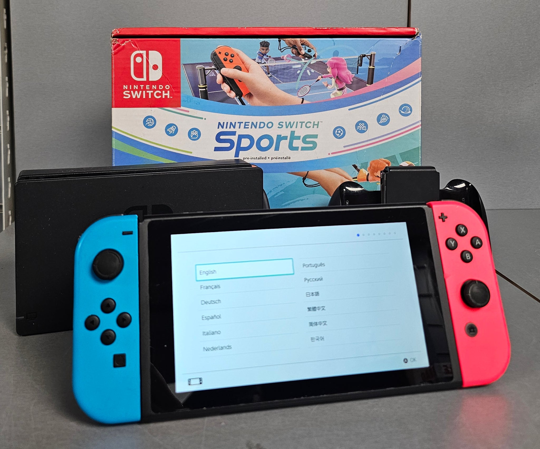 Nintendo Switch MOD.HAC-001(-01) Switch Sports Edition ** Game Not Included **